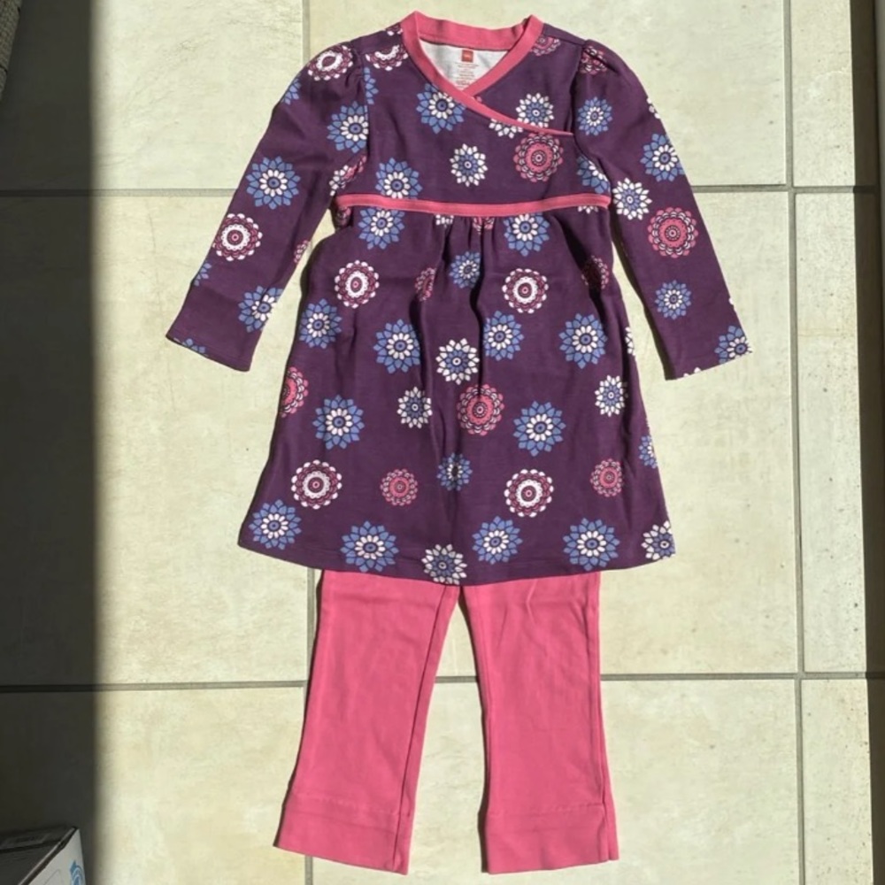 Tea Collection Dress + Leggings